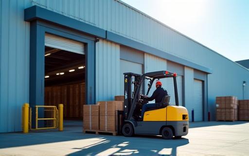 Cross-docking operations in a warehouse
